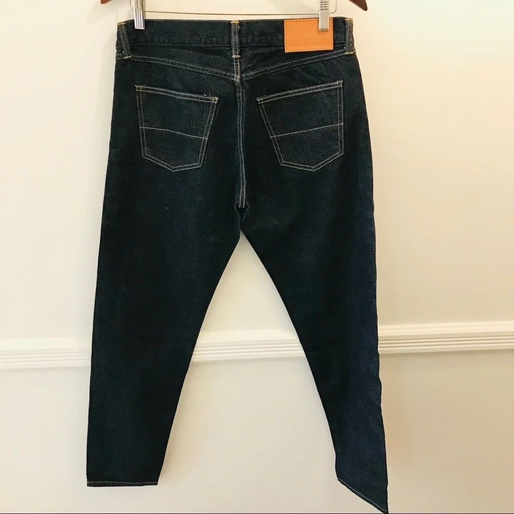 Tellason Selvedge Jeans Dark Wash 27 31 Men’s blue